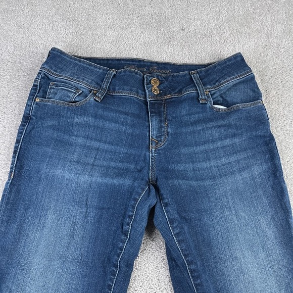 Mavi Jeans‎ Womens 29 Blue Malin Bootcut Low Rise Stretch Denim Flap Pockets - Picture 2 of 15